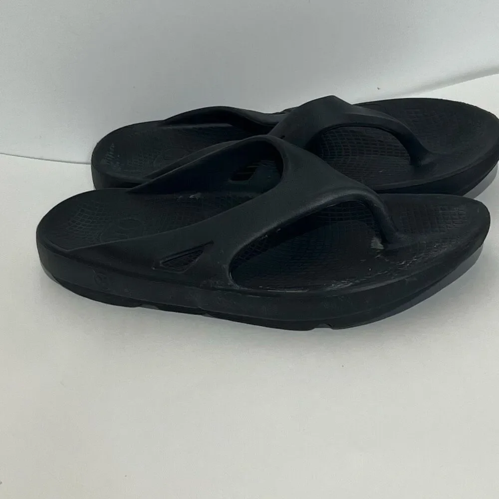 Hurley Men's Black Injection Step‎ In Nonslip Flip-Flop Sandals Size 12